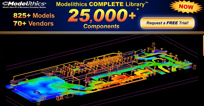 Modelithics выпустила библиотеку COMPLETE Library v26.1 для Keysight ADS