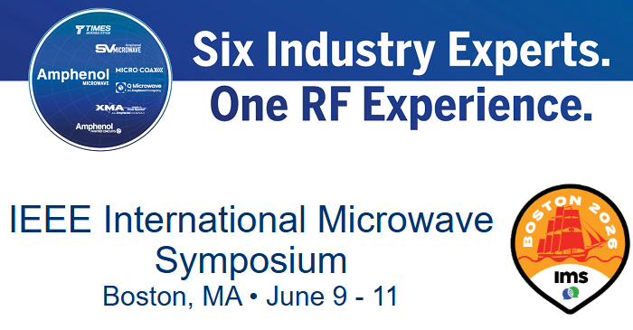 Amphenol Microwave объединит шесть RF-бизнесов на IMS 2026 в Бостоне