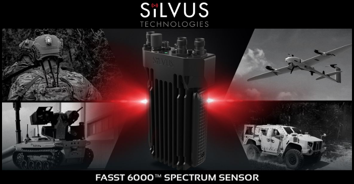 Silvus представила портативный спектральный сенсор FASST 6000 для поиска и геолокации RF-сигналов