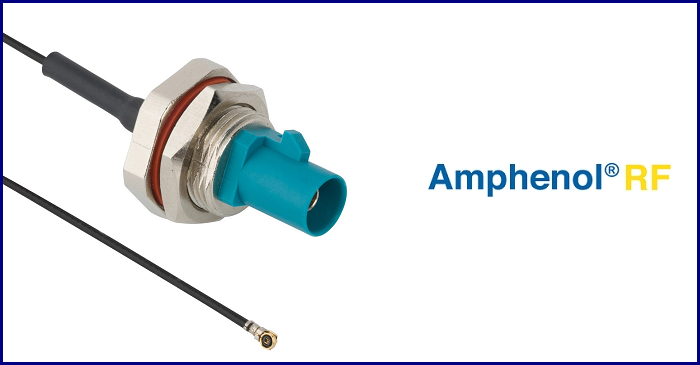 Amphenol RF расширила линейку кабельных сборок FAKRA-to-AMC для компактных устройств