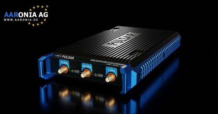 Aaronia представила GNSS-дисциплинированный multi-clock standard PULSAR для RF-измерений