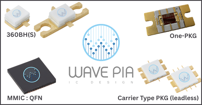 WAVEPIA показала RF-корпуса для мощных транзисторов и MMIC