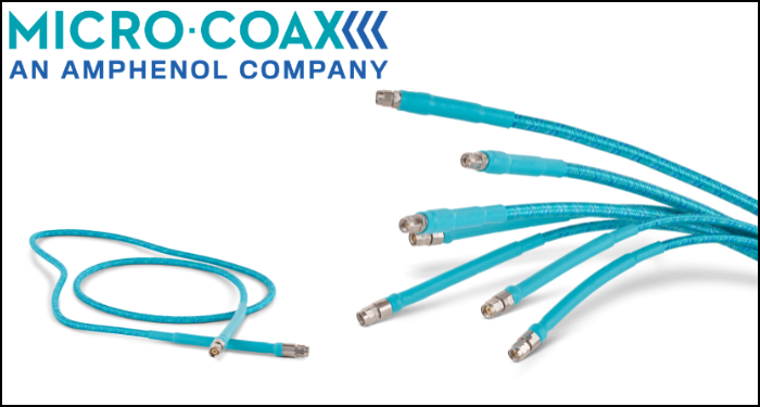 Micro-Coax выпустила AccuPhase 70 test cable assemblies до 70 ГГц