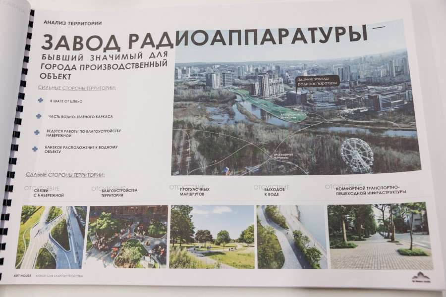 Анализ территории бывшего завода радиоаппаратуры