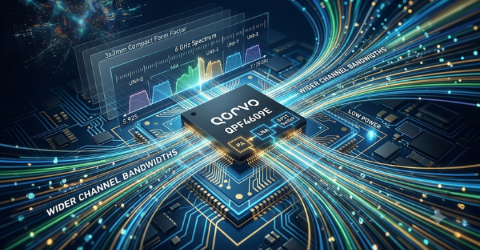 Модуль Qorvo QPF4609E для Wi‑Fi 7 в диапазоне 6 ГГц