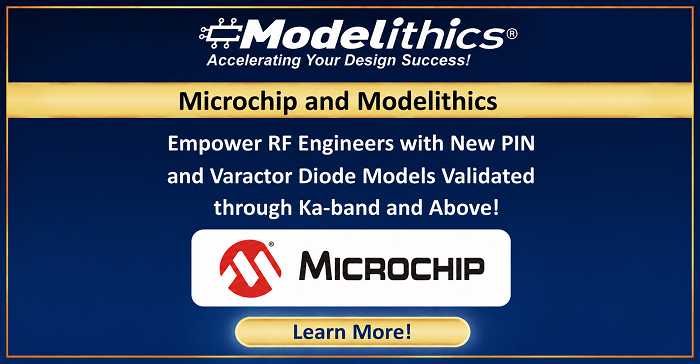 Модели PIN- и варикапных диодов Microchip от Modelithics
