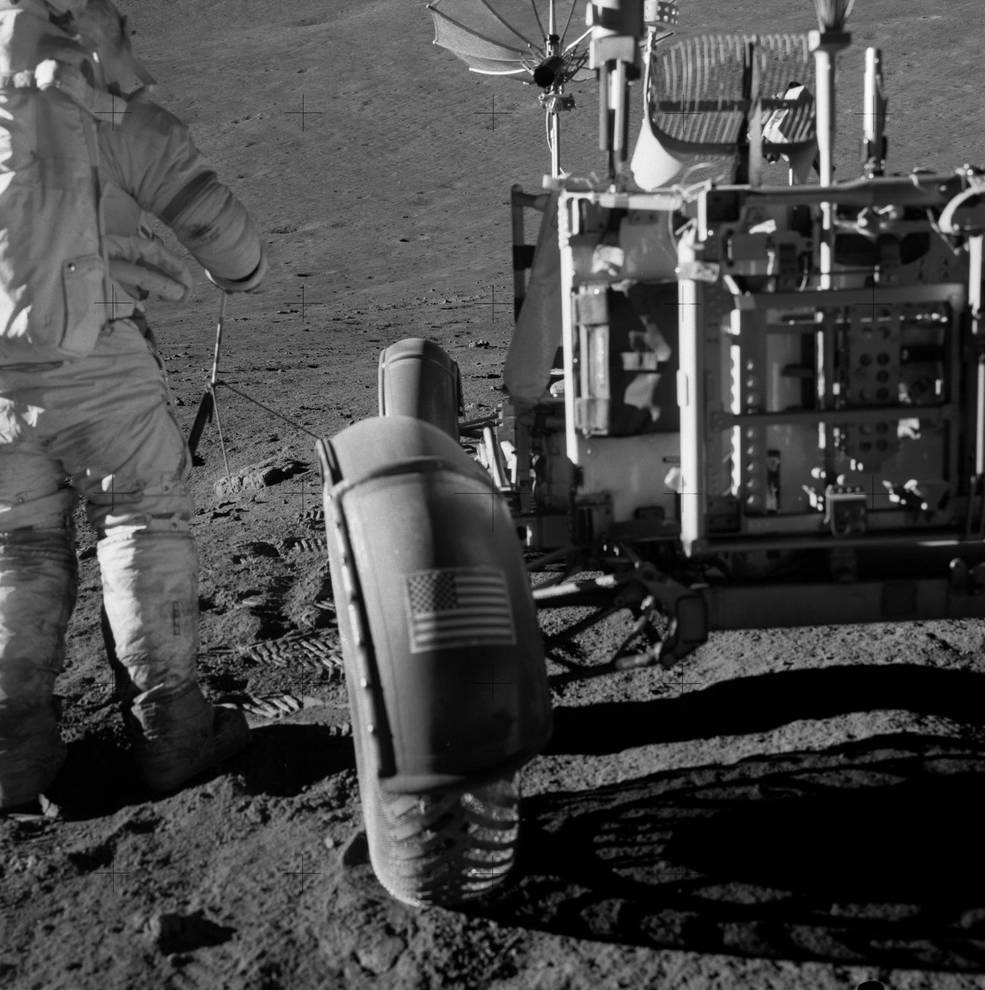 55 лет назад Apollo 15 совершил посадку на Луне