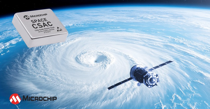 Радиационно-стойкие атомные часы Microchip Space CSAC-SA65 для малых спутников