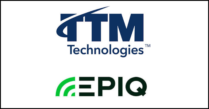 Логотипы TTM Technologies и Epiq Solutions