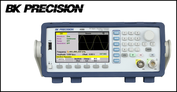 B&K Precision выпустила генераторы серии 4088: ВЧ до 3 ГГц и AWG до 80 МГц