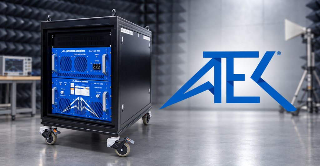 Усилитель мощности Advanced Amplifiers AA-16G-750 для испытаний EMC и RFI