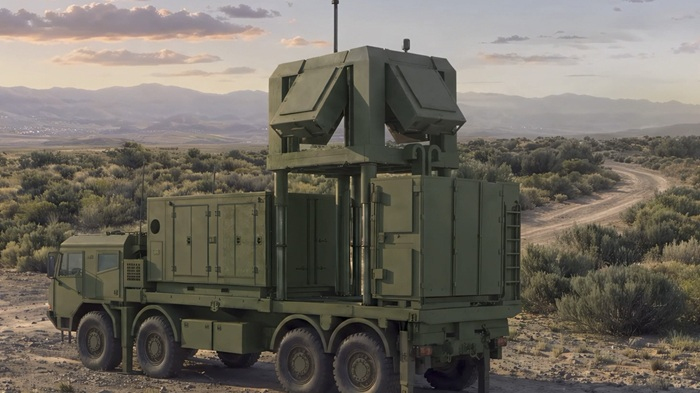 Цифровая РЛС Leonardo DRS cxMHR C-диапазона для интегрированной ПВО и ПРО